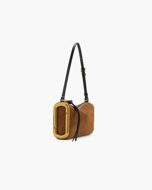 Marc Jacobs Scene Small Shoulder Bag In Suede in Copper