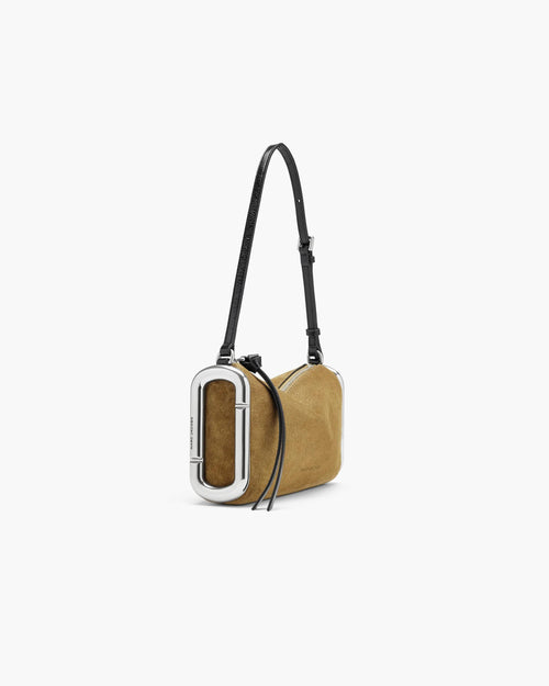 Marc Jacobs Scene Small Shoulder Bag In Suede in Hazelnut