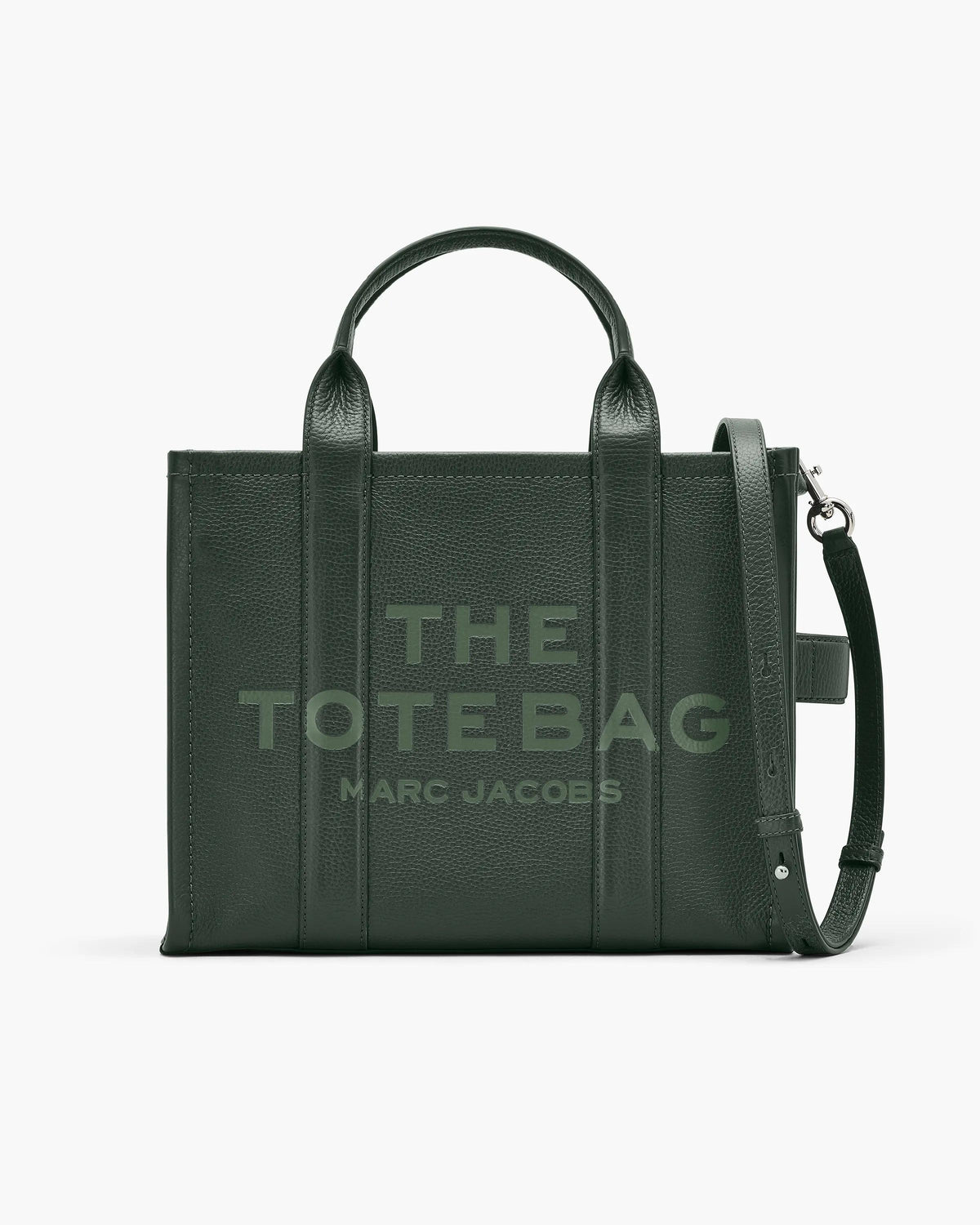 Marc Jacobs Marc Jacobs Tote Bag Medium The Leather Medium Tote Bag in Ivy