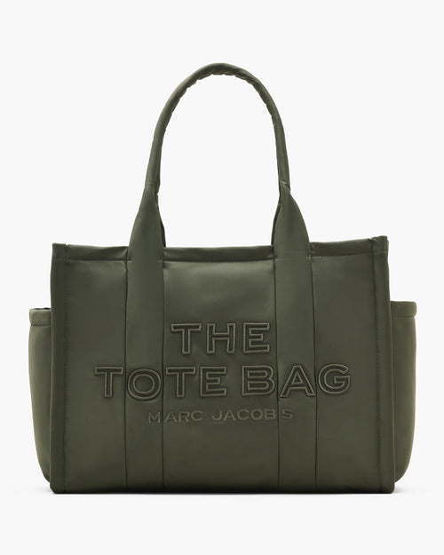 Marc Jacobs Tote Bag Large The Puffy Nylon Large Tote Bag in Army Green
