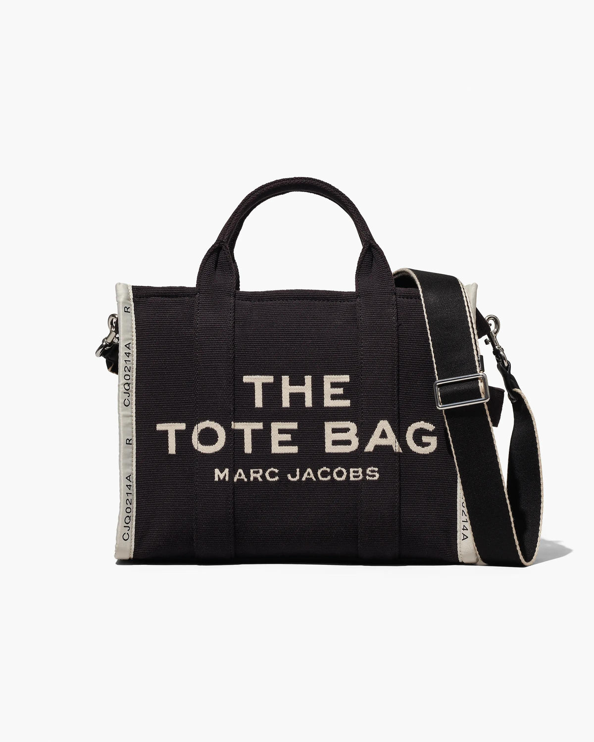 Marc Jacobs Marc Jacobs Tote Bag Medium The Jacquard Medium Tote Bag in Black