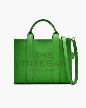 Marc Jacobs Tote Bag Medium The Leather Medium Tote Bag in Kiwi