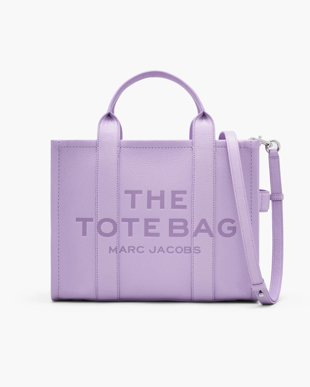 Marc Jacobs Marc Jacobs Tote Bag Medium The Leather Medium Tote Bag in Wisteria