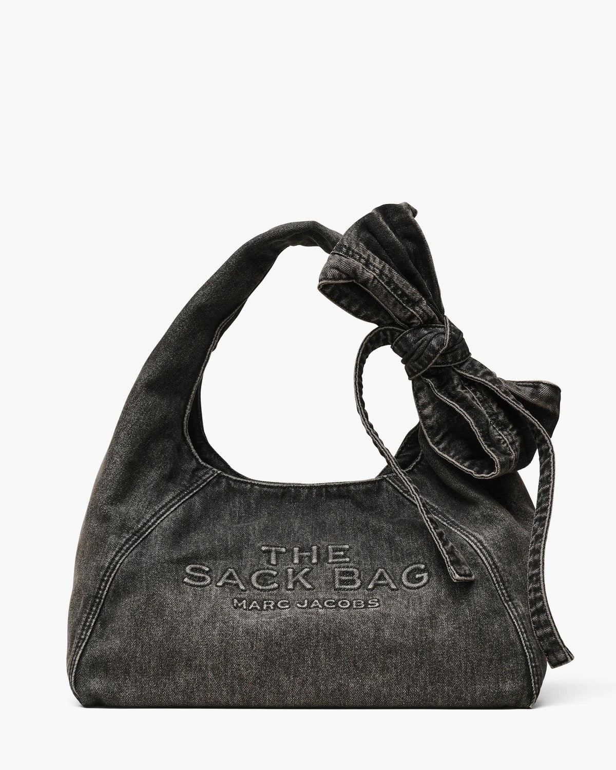 Marc Jacobs Marc Jacobs Sack Bag The Bow Denim in Black Wash