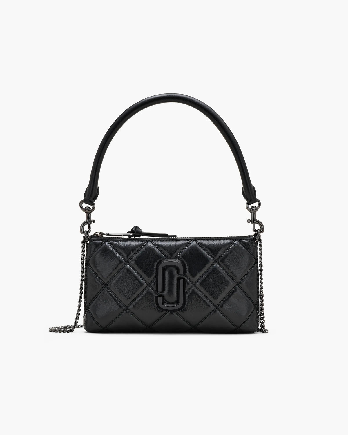 Marc Jacobs Marc Jacobs Snapshot Convertible Shoulder The Quilted Bag in Black