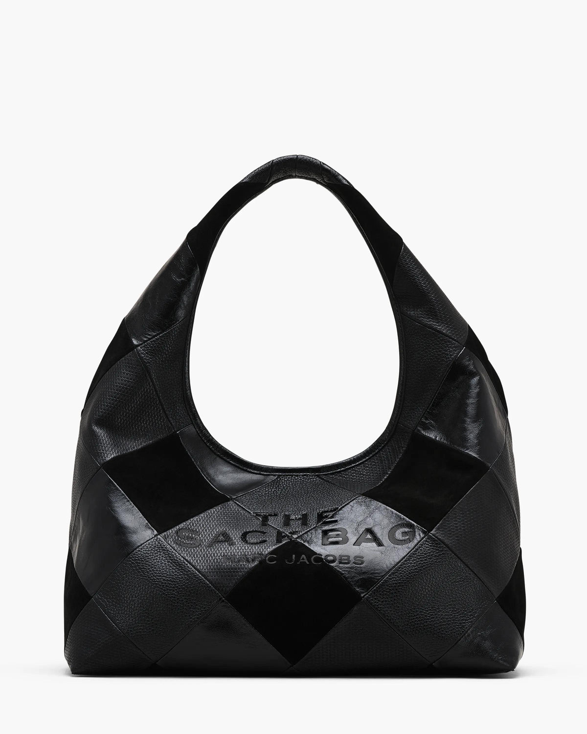 Marc Jacobs Marc Jacobs Sack Bag The Suede Patchwork in Black Multi
