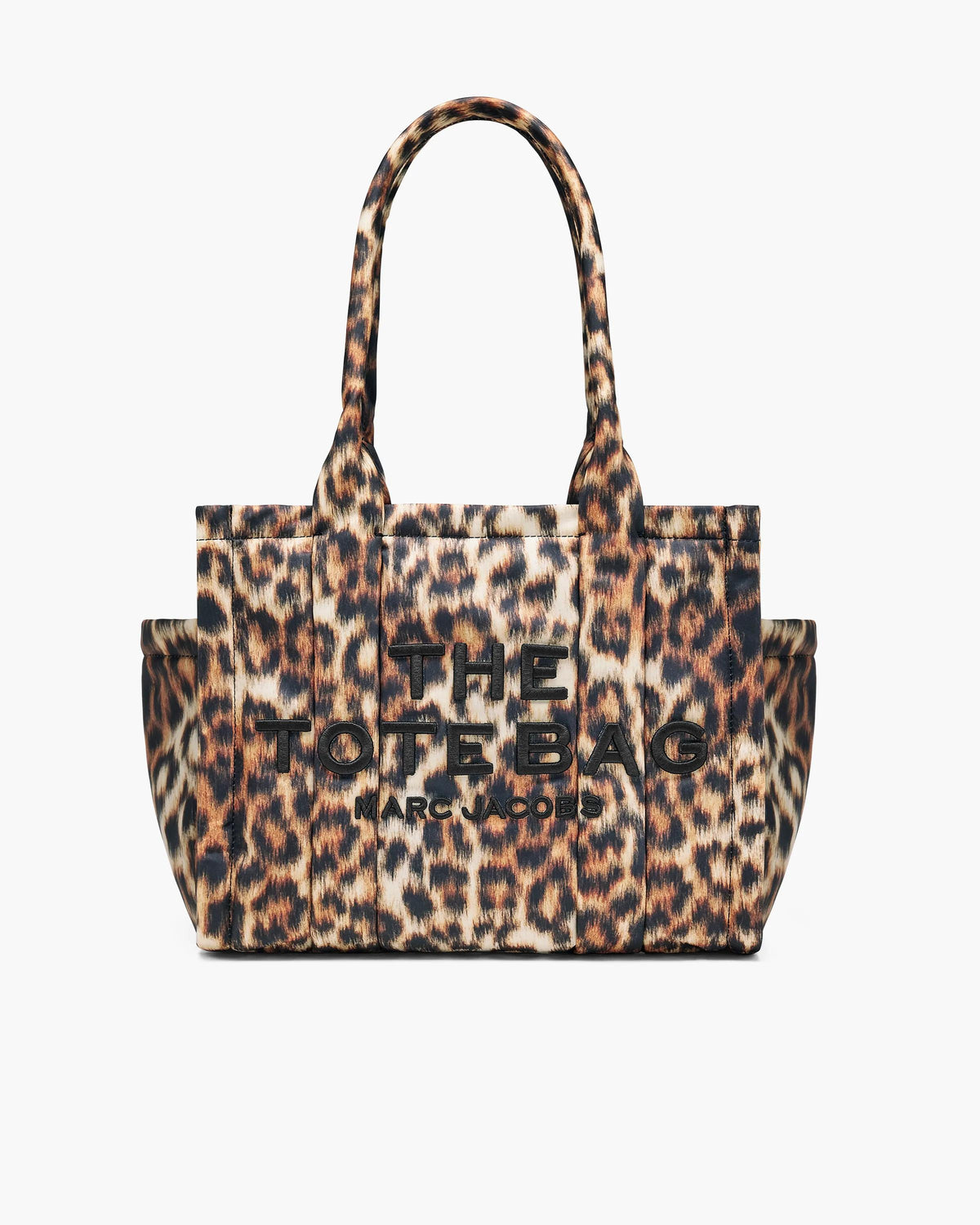 Marc Jacobs Marc Jacobs Tote Bag Medium Medium Tote Bag In Leopard Puffy Nylon in Brown Multi