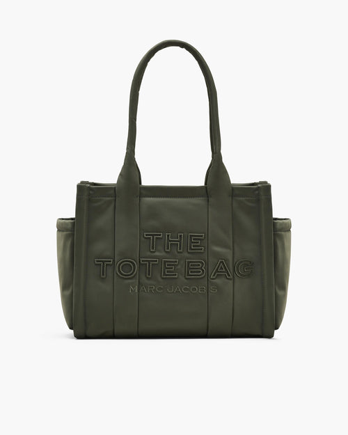 Marc Jacobs Tote Bag Medium The Puffy Nylon Medium Tote Bag in Army Green