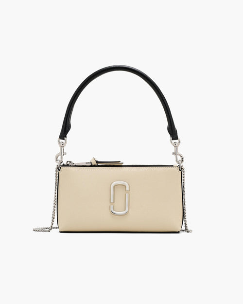 Marc Jacobs Snapshot Convertible Shoulder The Bag in Cloud White Multi