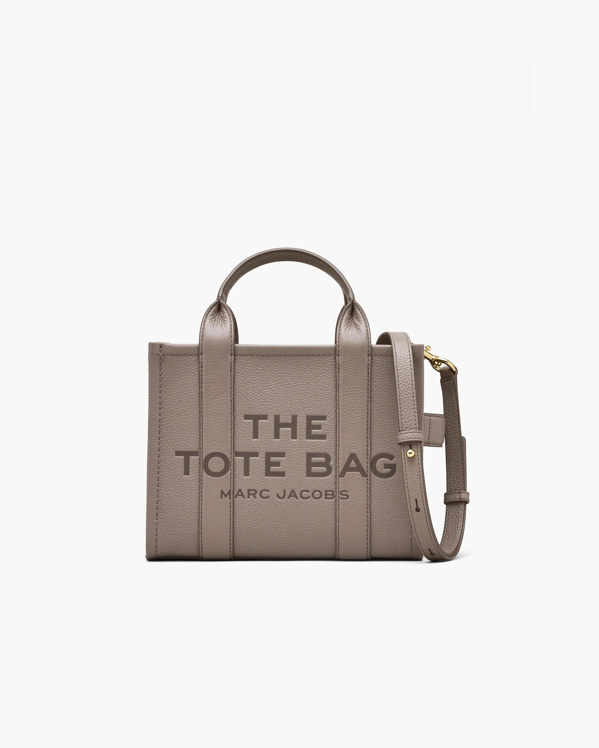 Marc Jacobs Marc Jacobs Tote Bag Small The Leather Small Tote Bag in Cement
