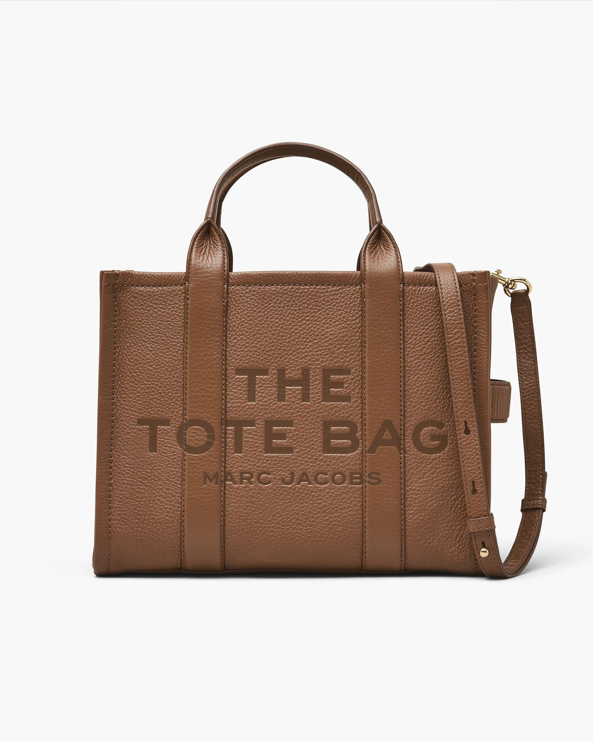 Marc Jacobs Marc Jacobs Tote Bag Medium The Leather Medium Tote Bag in Argan Oil