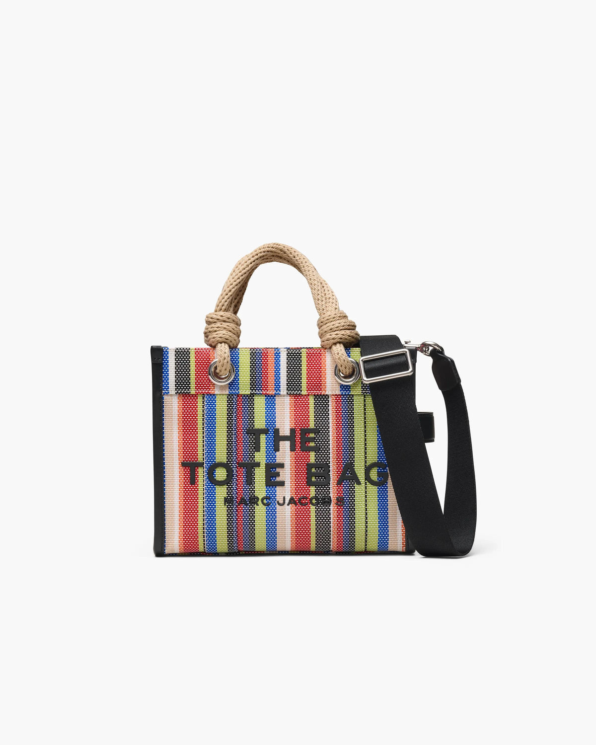 Marc Jacobs Marc Jacobs Tote Bag Small The Stripe Mesh Small Tote Bag in Red Multi