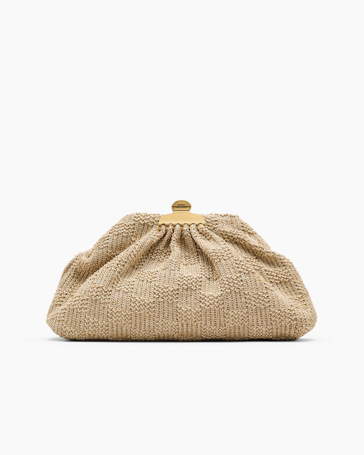 Marc Jacobs Marc Jacobs Glam Clutch The Summer Woven Bag in Natural