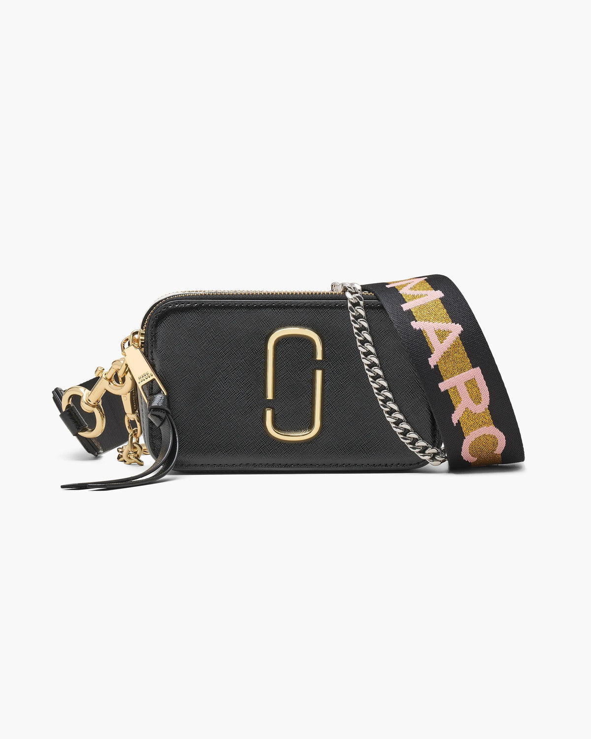 Marc Jacobs Marc Jacobs Snapshot Chain The Colorblock Chain Snapshot Bag in Black Multi