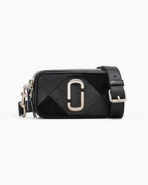 Marc Jacobs Snapshot The Suede Patchwork Bag in Black Multi