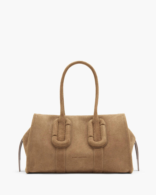 Marc Jacobs Babe City Tote Felted Suede in Hazelnut