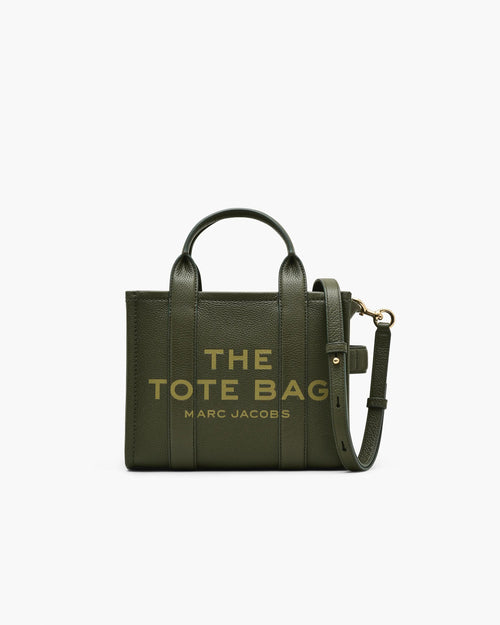 Marc Jacobs Tote Bag Small The Leather Small Tote Bag in Forest