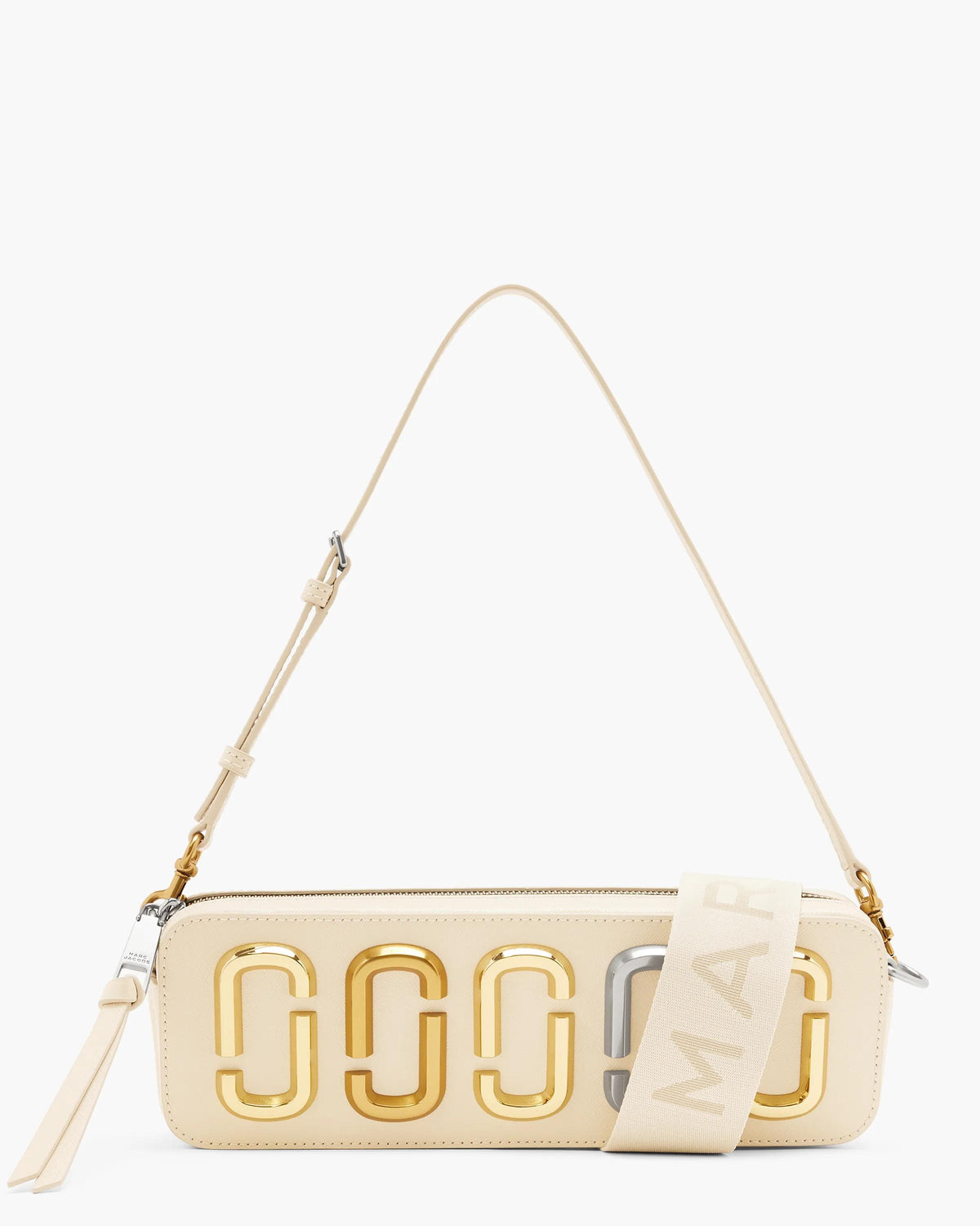 Marc Jacobs Marc Jacobs Snapshot E/W Shoulder Bag in Cloud White Multi