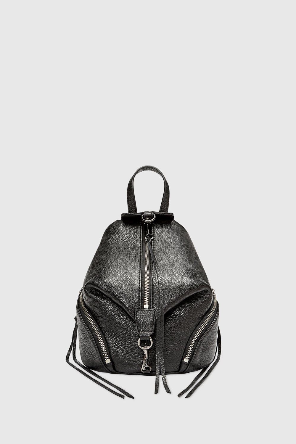 Rebecca Minkoff Convertible Mini Julian Backpack Bag In Grey