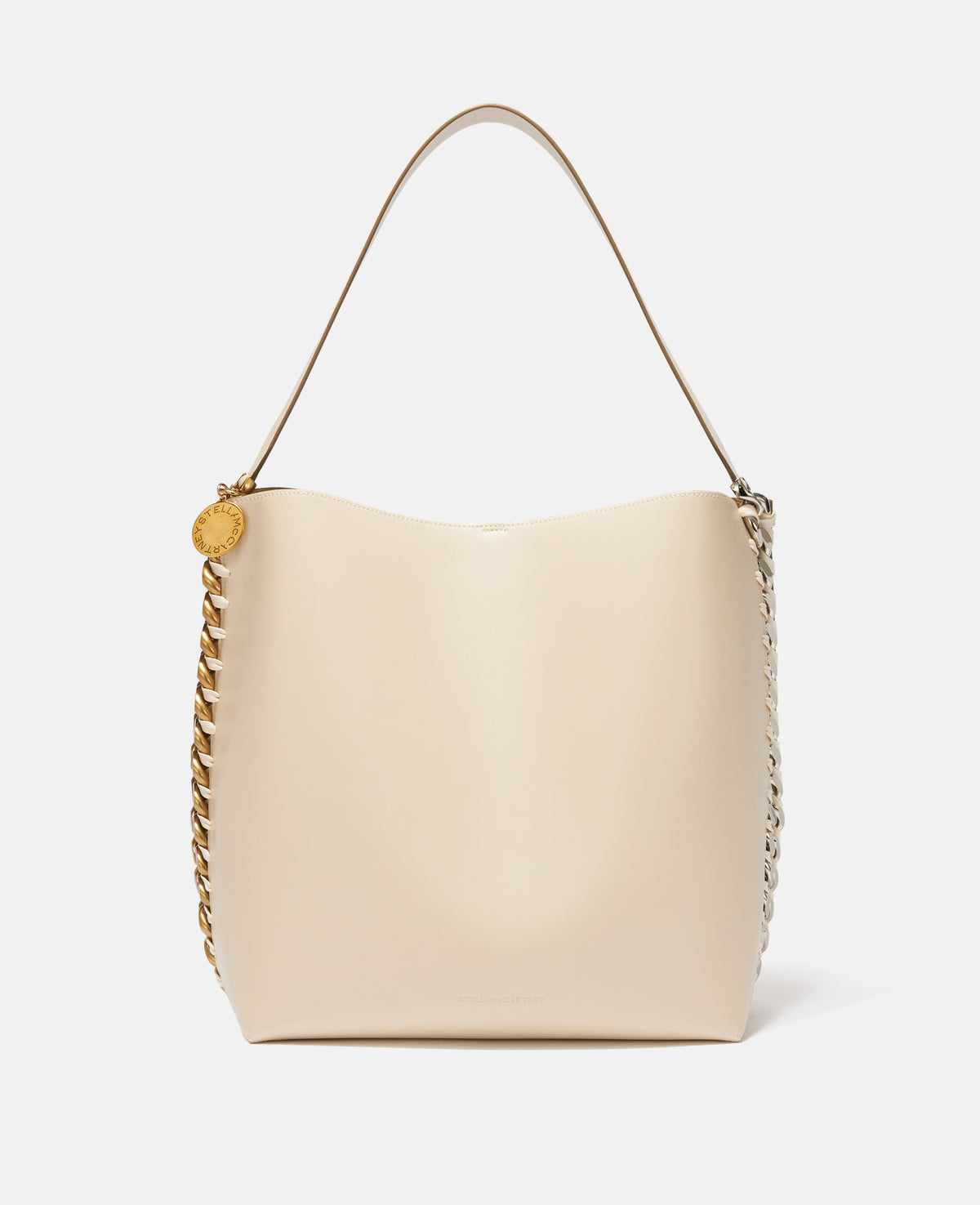Stella Mccartney - Frayme Tote Bag, Woman, White