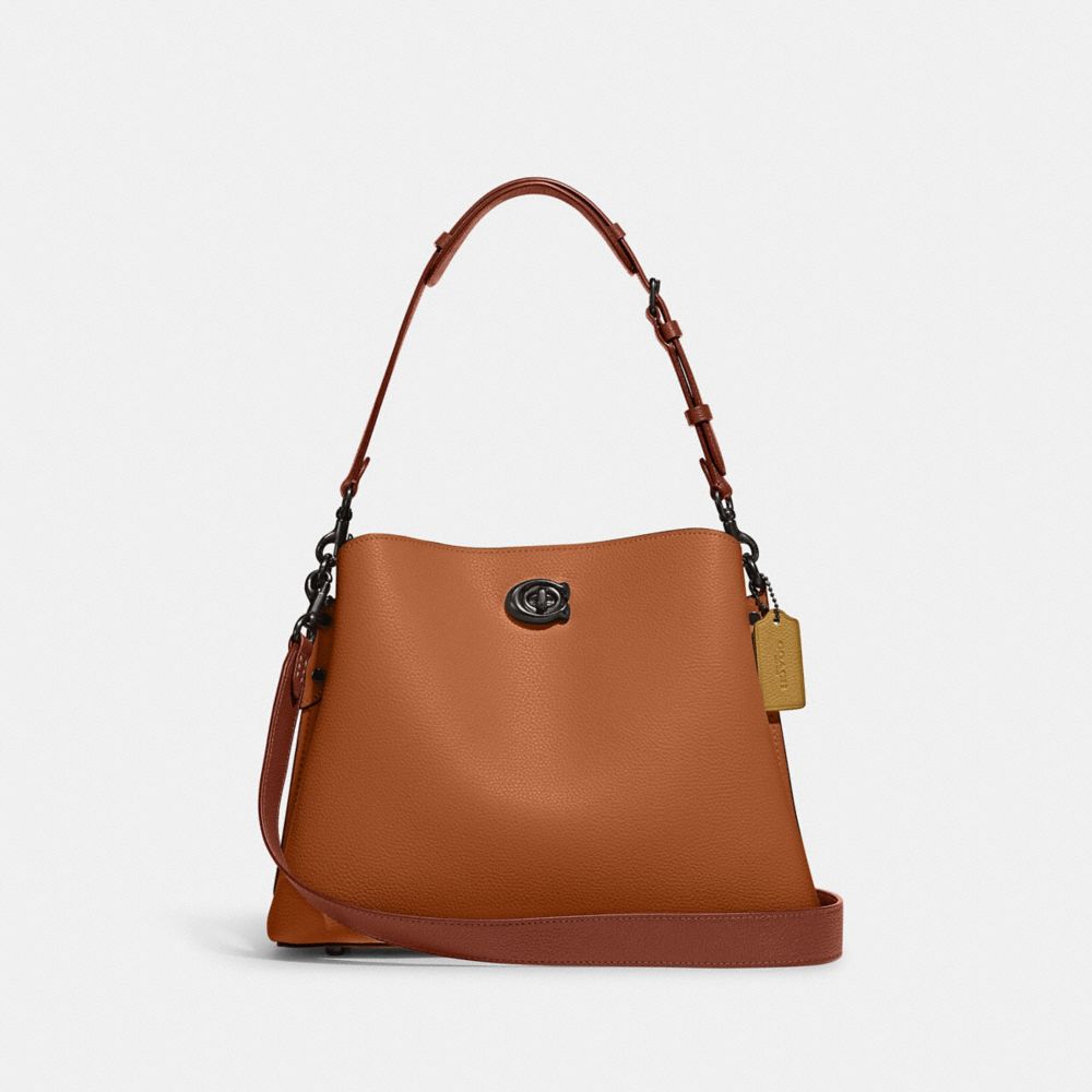 Coach Willow Shoulder Bag In Colorblock