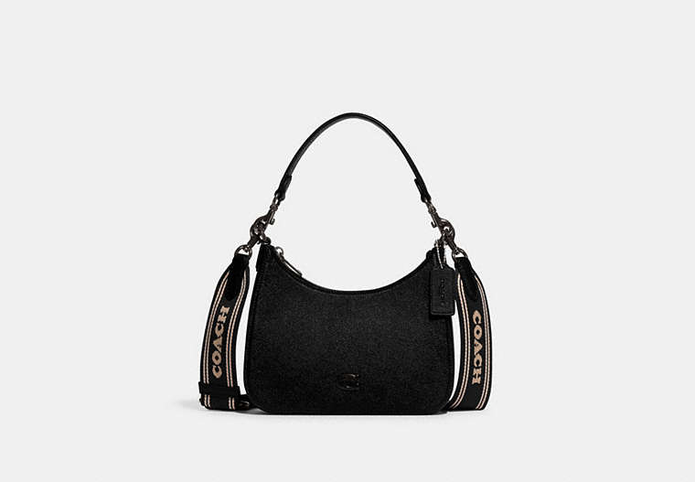 Coach® Hobo Sac à main avec détails sur toile Signature