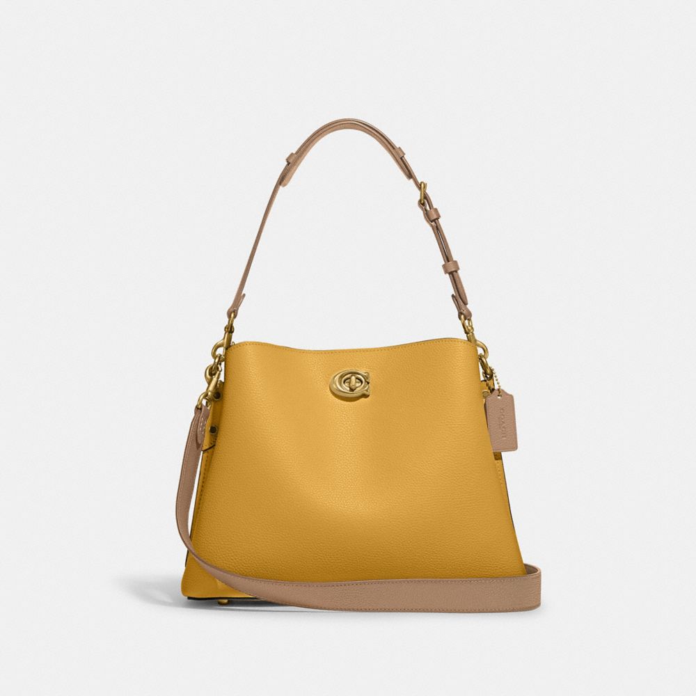 Coach Willow Shoulder Bag In Colorblock