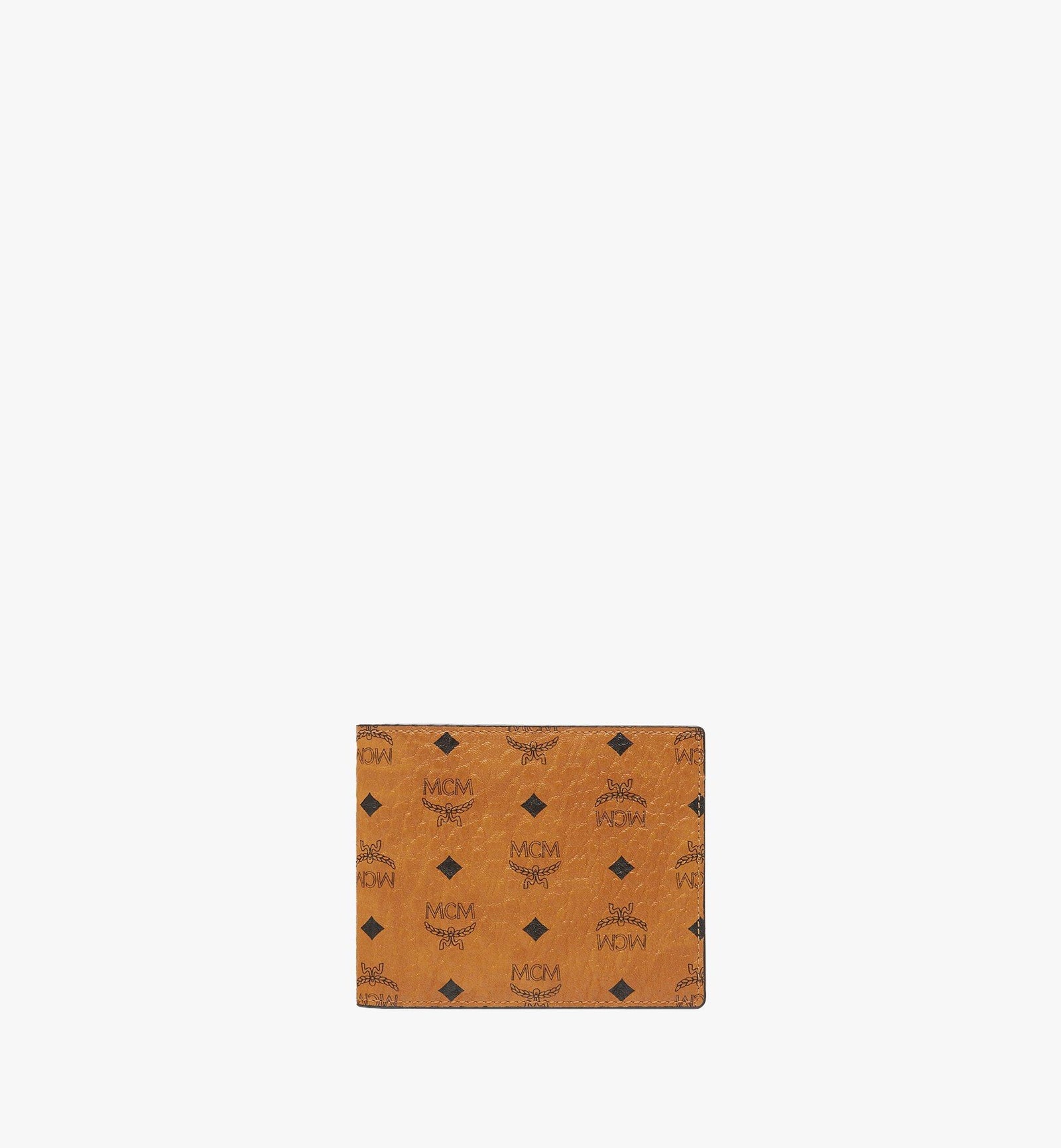 Mcm Bifold Wallet In Visetos Original