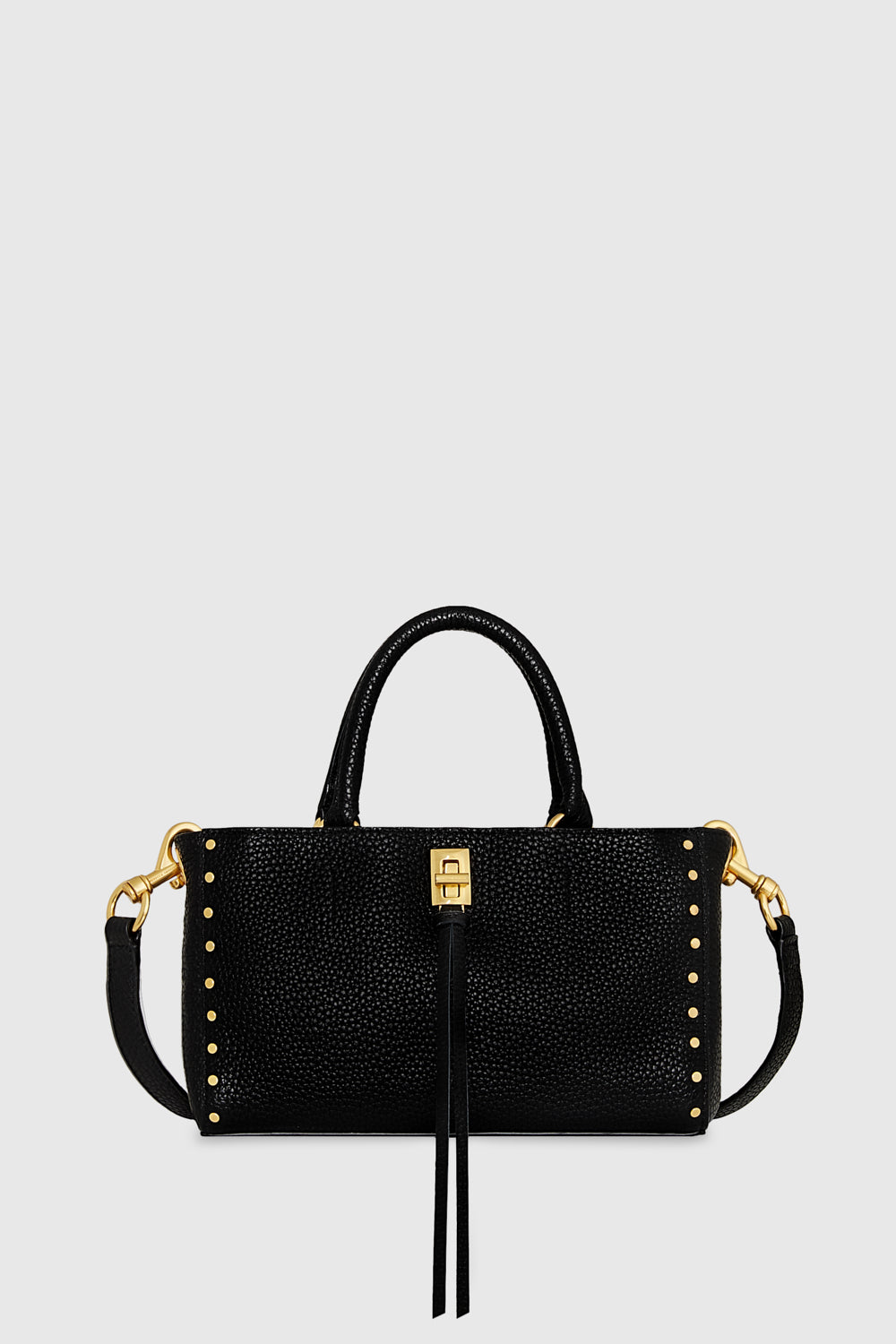 Rebecca Minkoff Darren Top Handle Crossbody Bag In Black