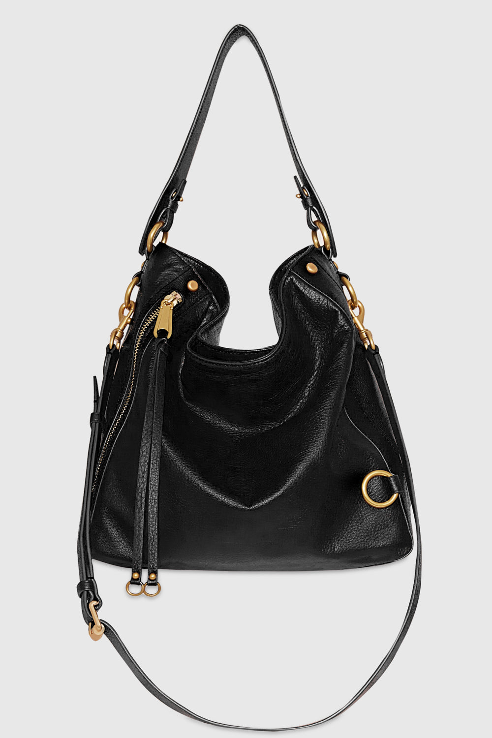 Rebecca Minkoff Sac Hobo MAB en noir/laiton antique