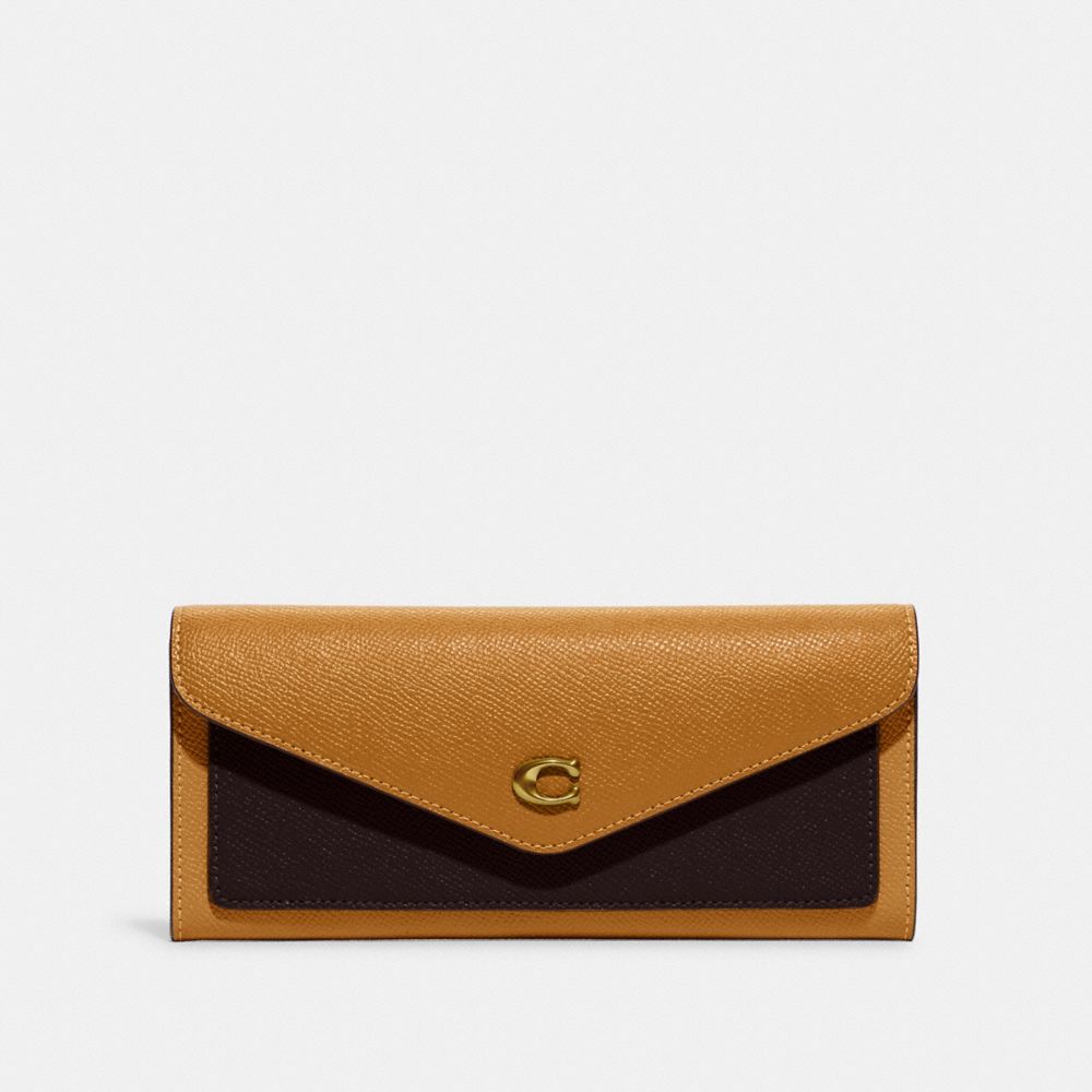 Coach Wyn Soft Wallet In Colorblock