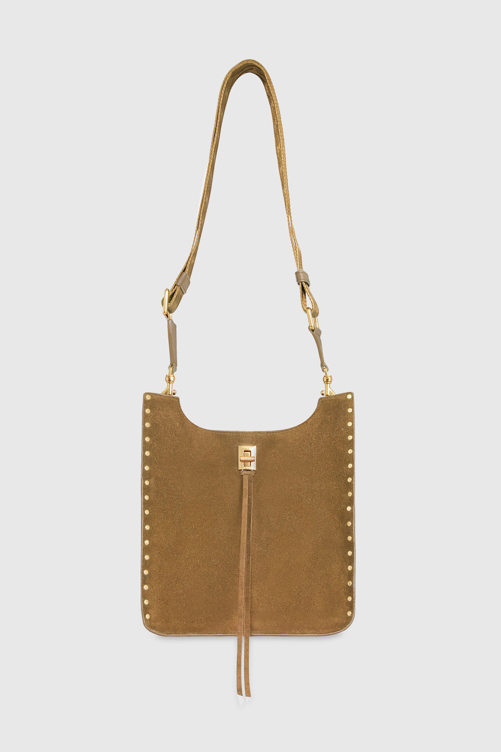 Rebecca Minkoff Darren Medium Feed Bag In Honey