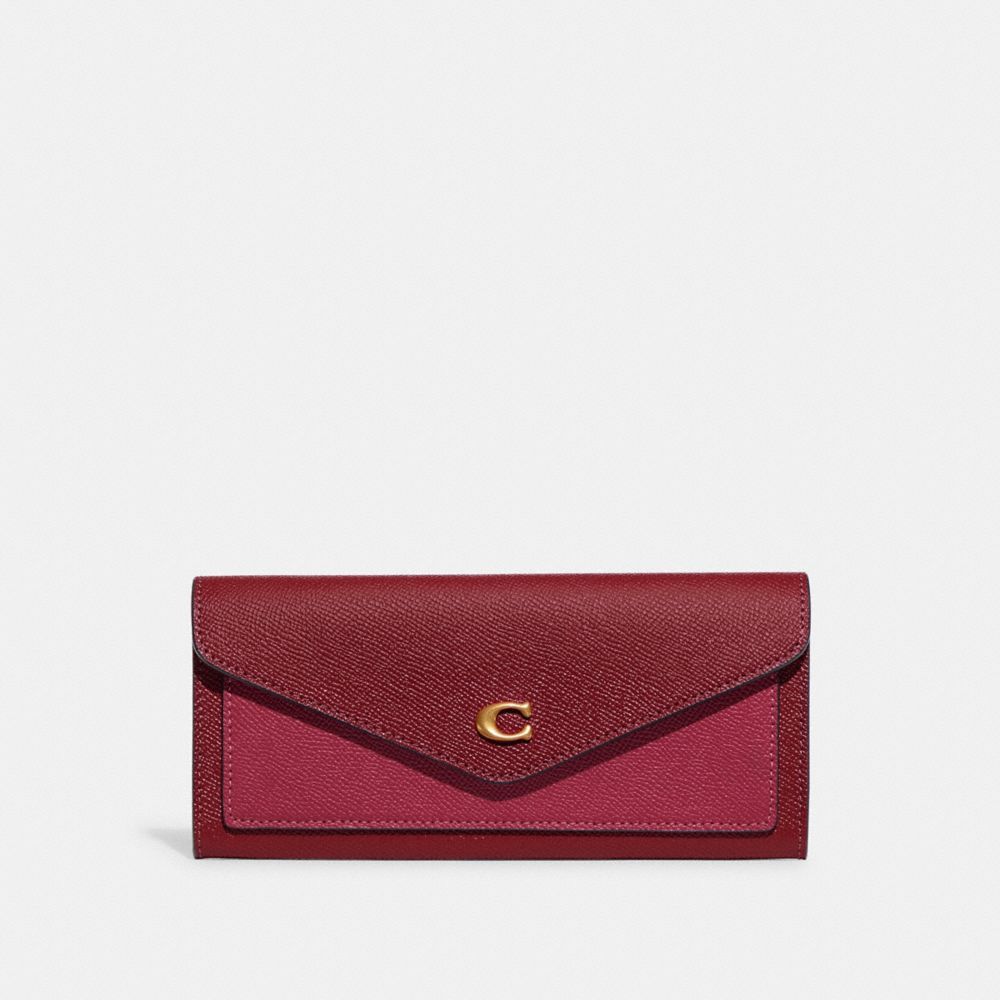 Coach Wyn Soft Wallet In Colorblock