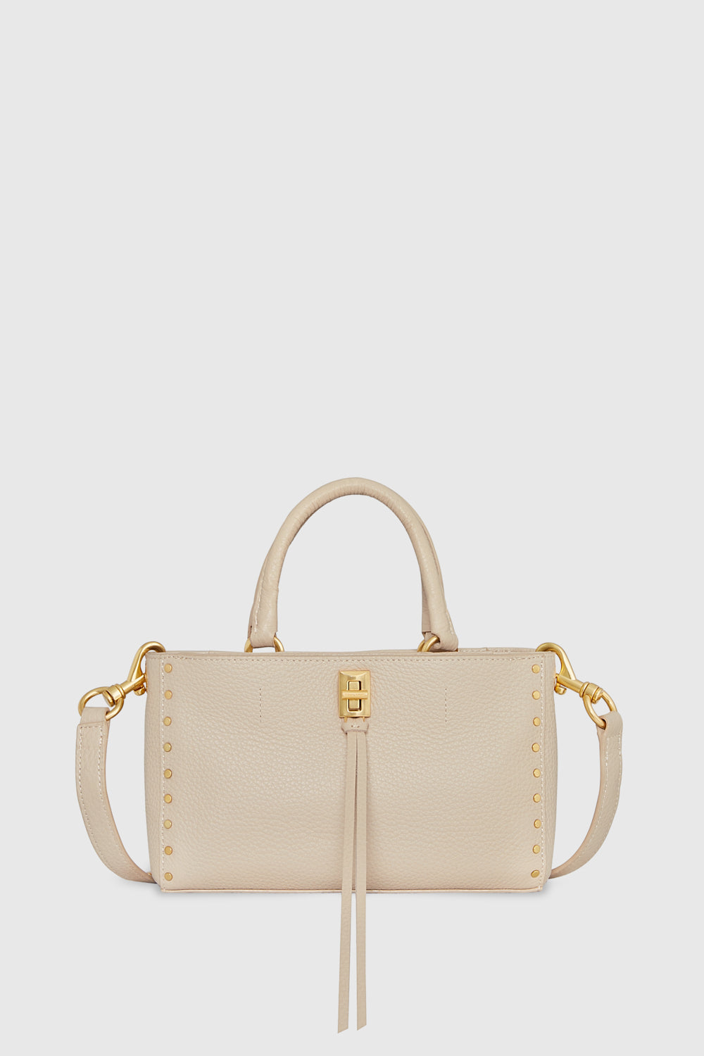 Rebecca Minkoff Darren Top Handle Crossbody Bag In Stone