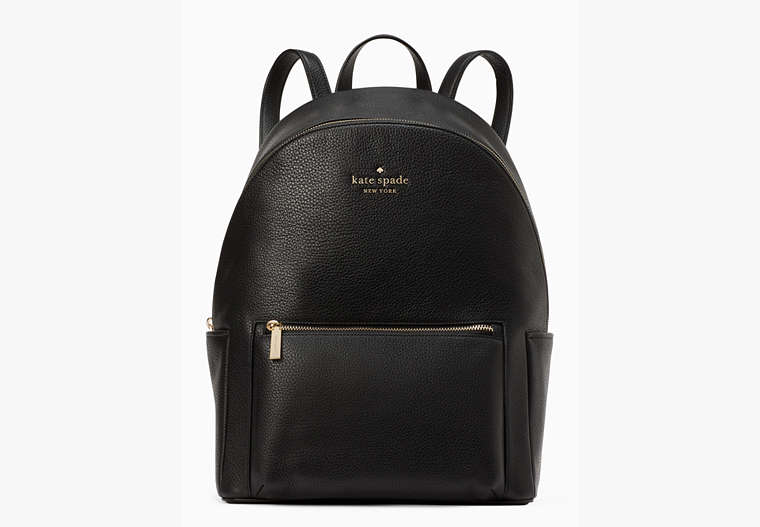 Kate Spade New York Grand sac à dos en cuir grainé Leila