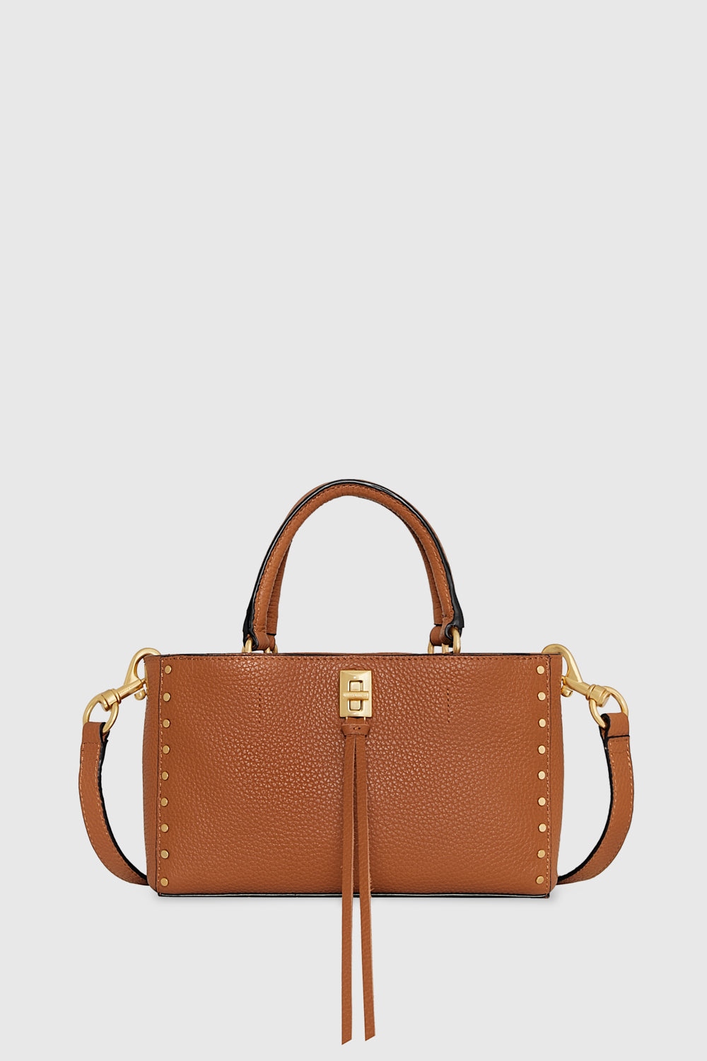 Rebecca Minkoff Darren Top Handle Crossbody Bag In Brown