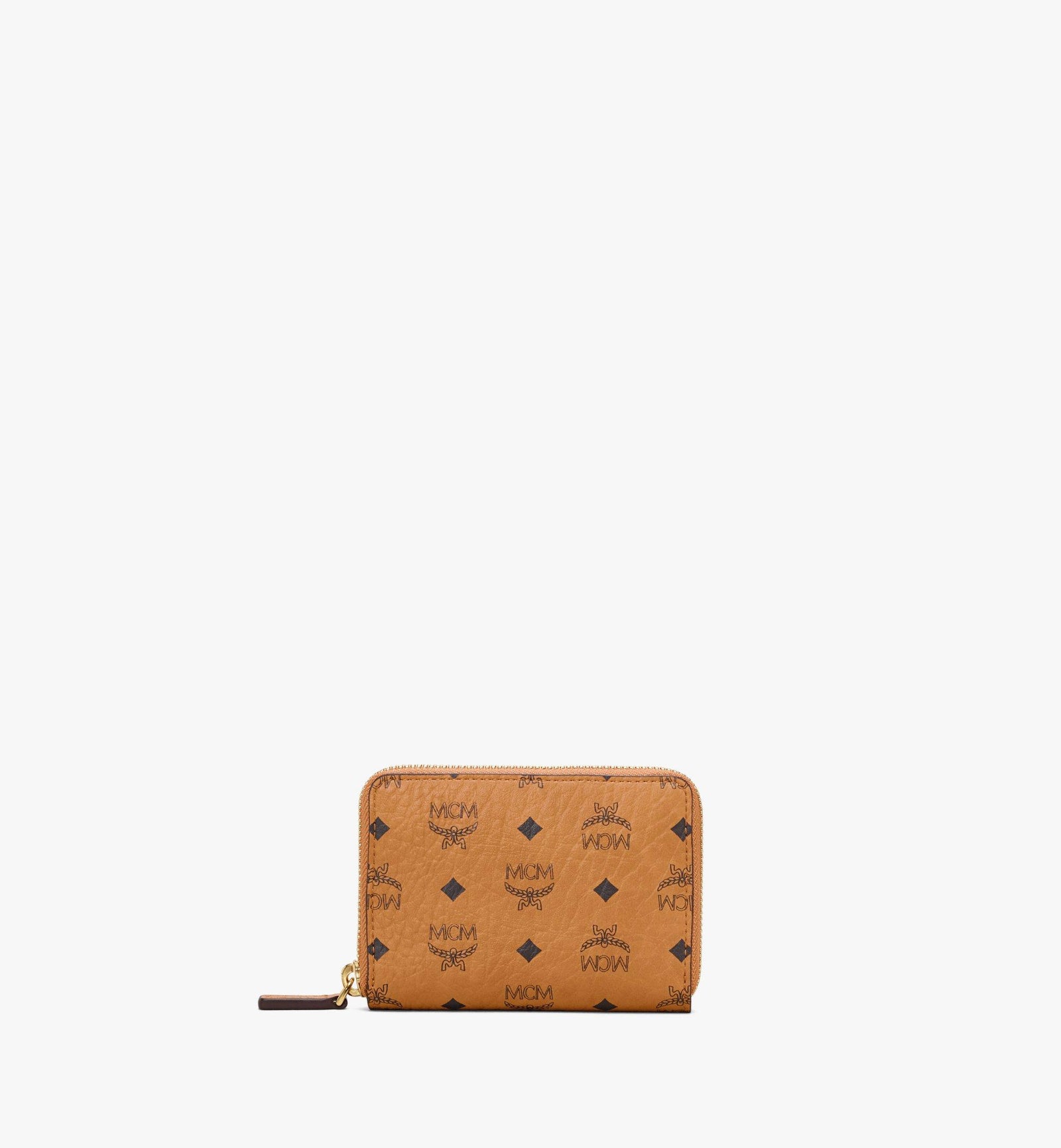 Mcm Zip Wallet In Visetos Original