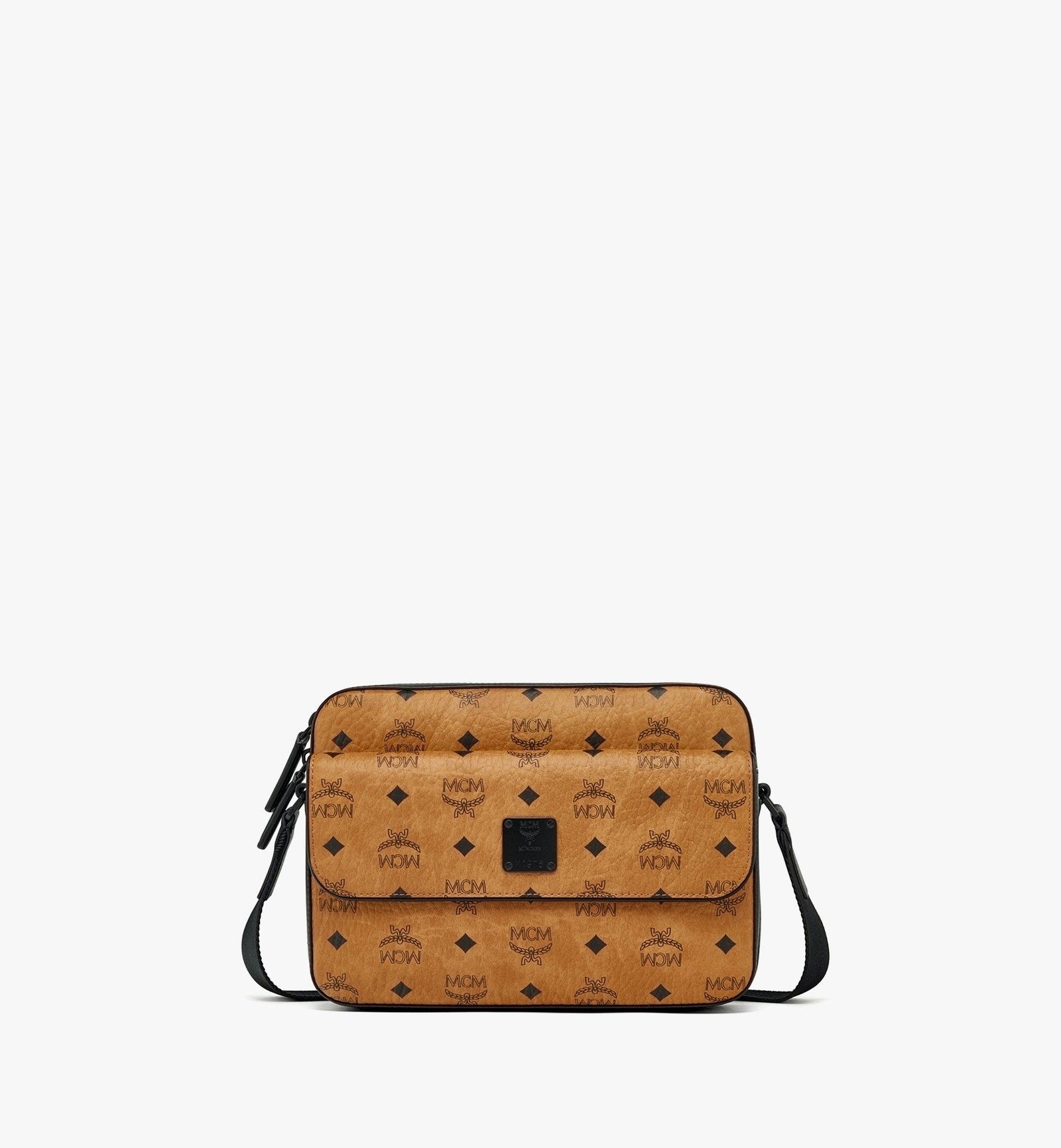 Mcm Aren Messenger Bag In Visetos