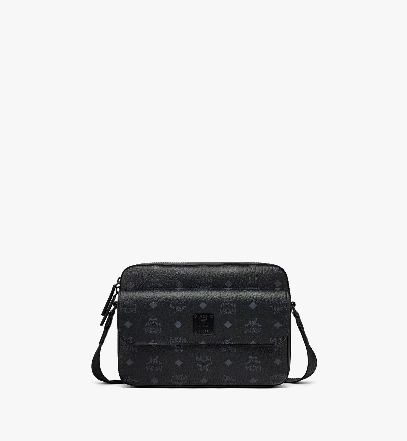 Mcm Aren Messenger Bag In Visetos