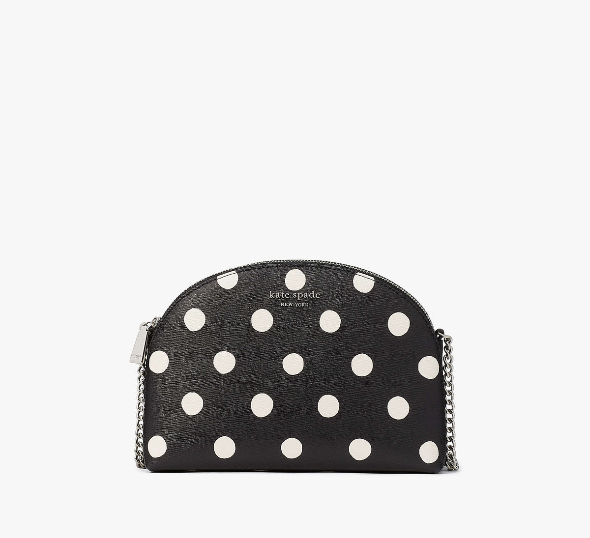 Kate Spade New York Morgan Sunshine Dot Double-zip Dome Crossbody