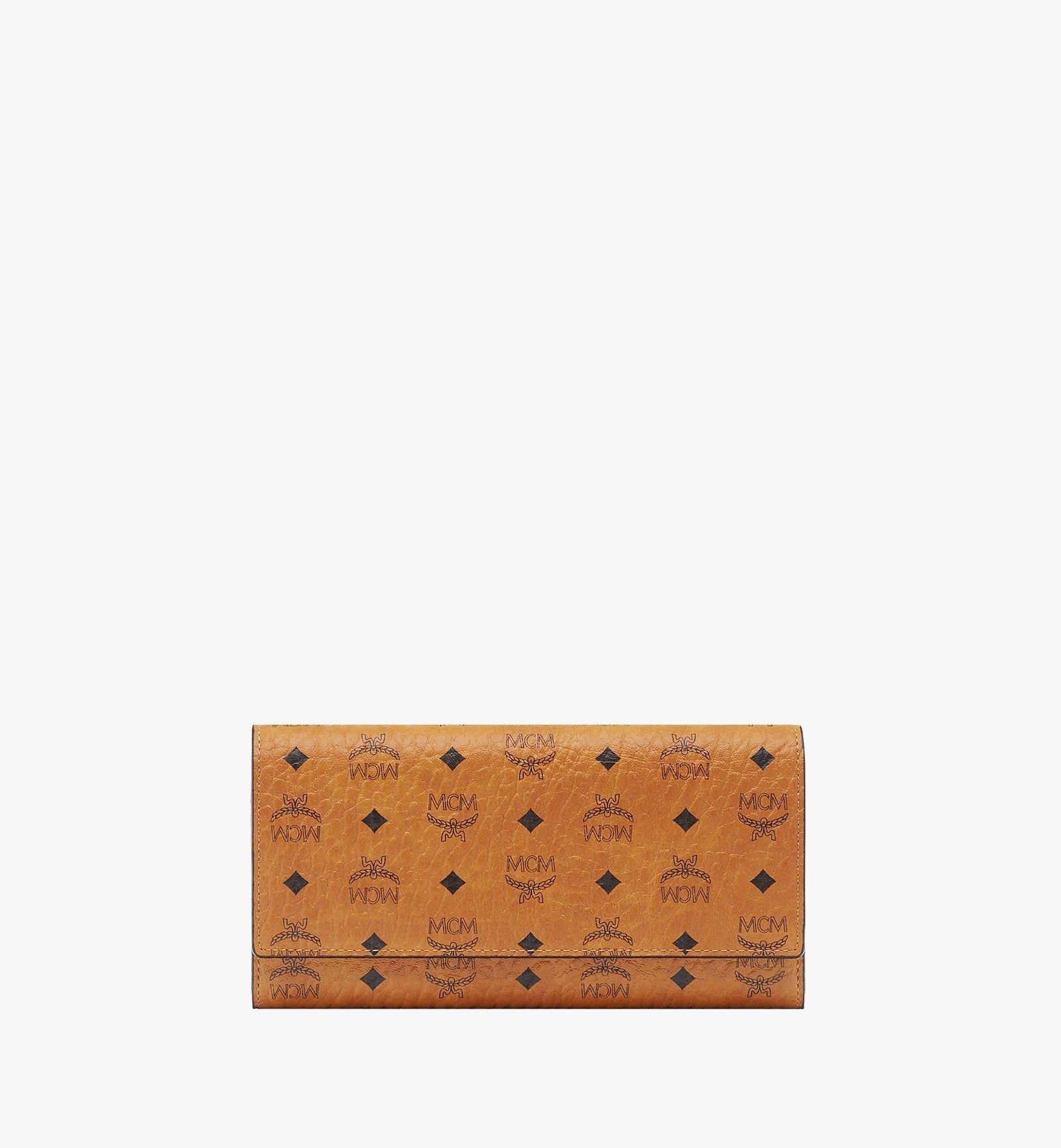 Mcm Trifold Wallet In Visetos Original