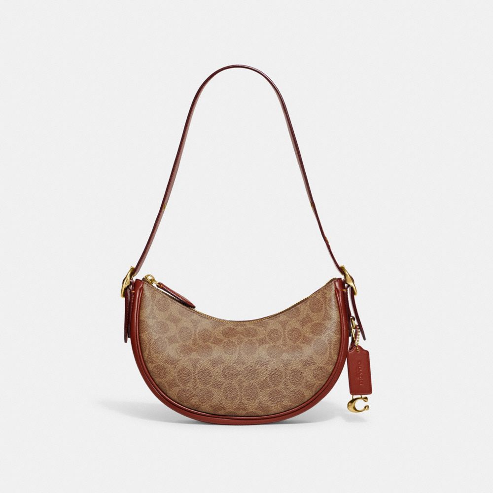 Coach Luna Shoulder Bag In Signature Canvas